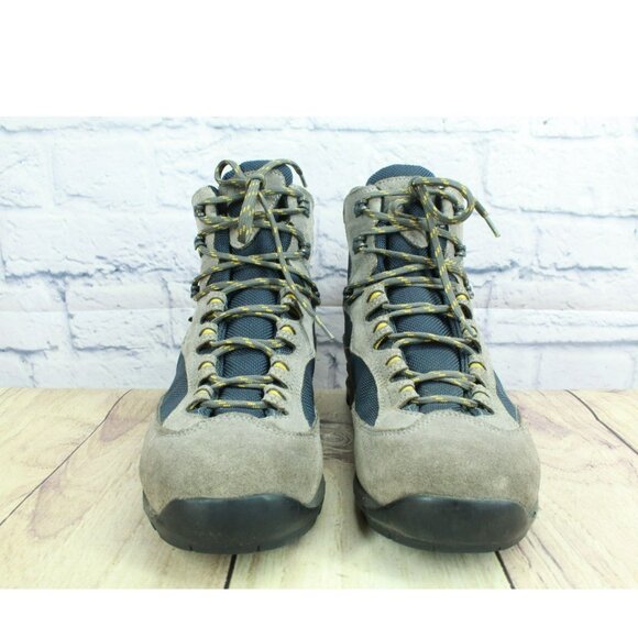LL Bean Made in Italy Gore-Tex Hiking Boots Vibram Sole Men’s 10 Gray Blue main image 6